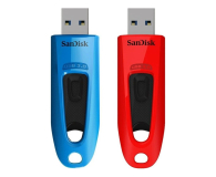 Sandisk 2x64GB Ultra (USB 3.0) 130MB/s (zestaw 2 szt.) - 707929 - zdjęcie 1